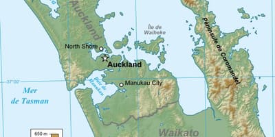 Auckland mappa geologica