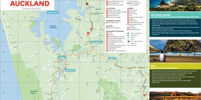 Mappa di west Auckland